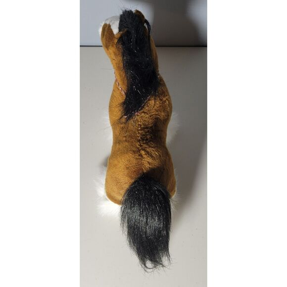 Aurora Breyer A Horse Of My Very Own 15" Plush Black Brown White Pre-Owned - Picture 5 of 10
